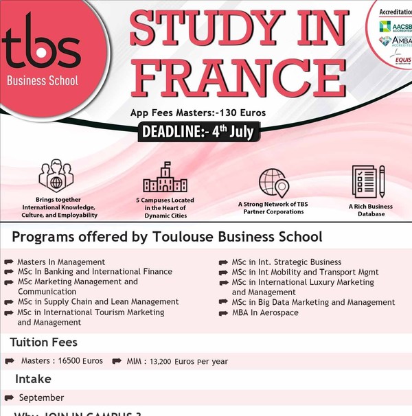 Study in Toulouse Business School